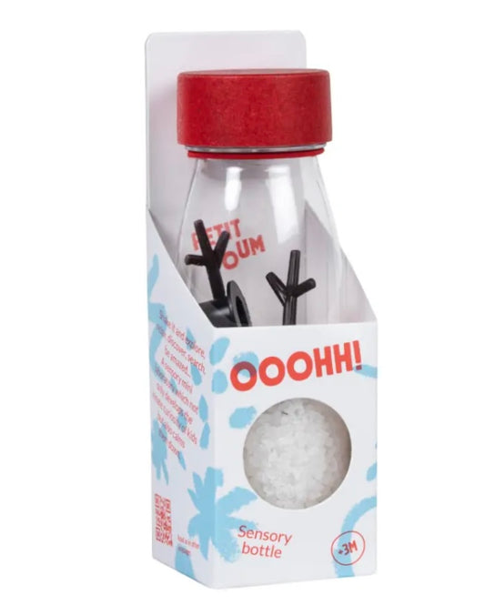 Christmas Snowman Sensory Bottle-Petit Boum-My Beautiful Caravan