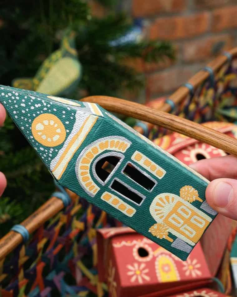 Church Spire Festive Ornament-East End Press-My Beautiful Caravan