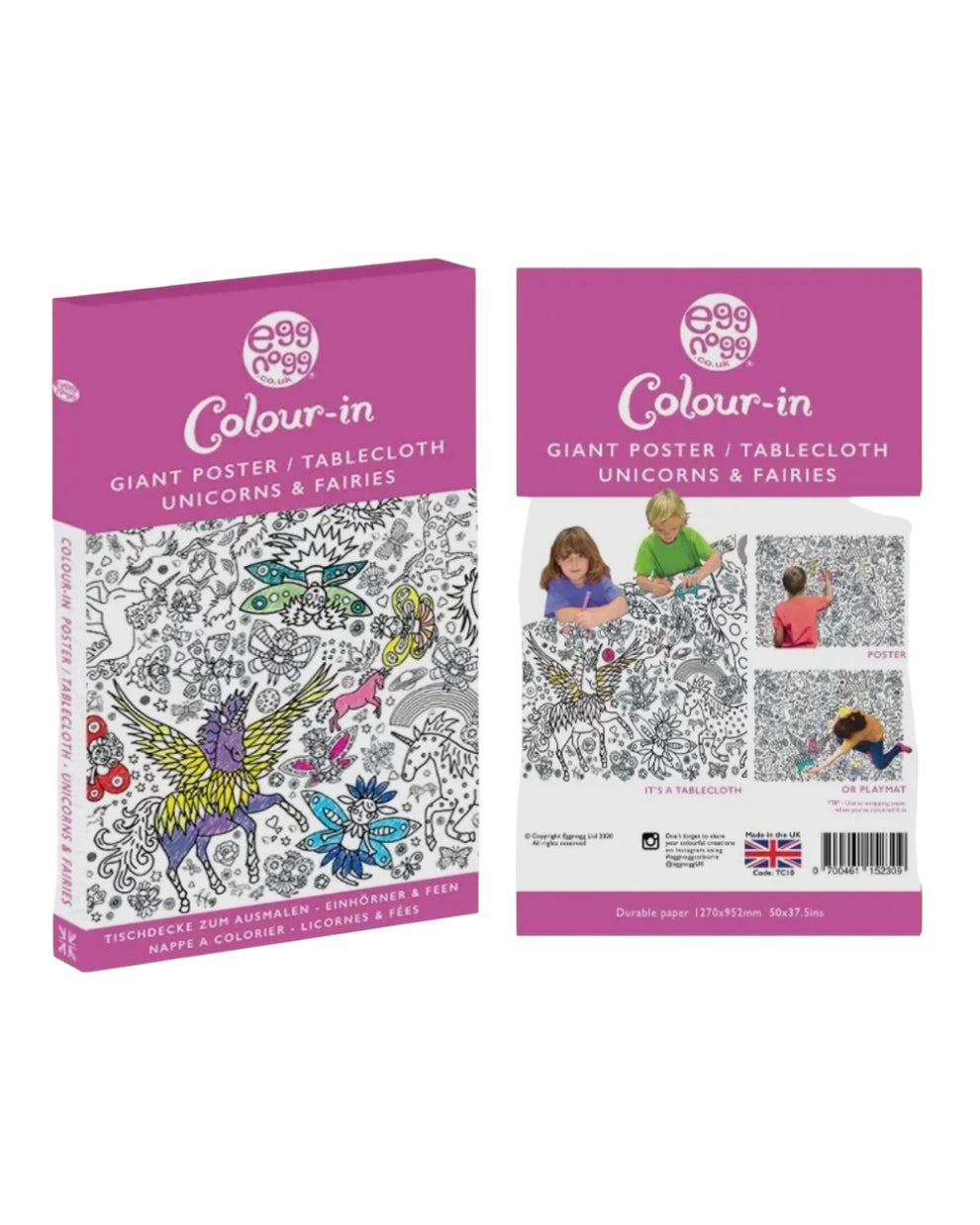 Colour-In Tablecloth – My Beautiful Caravan