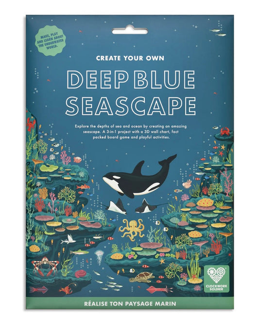 Create Your Own Deep Blue Seascape-Clockwork Soldier-My Beautiful Caravan