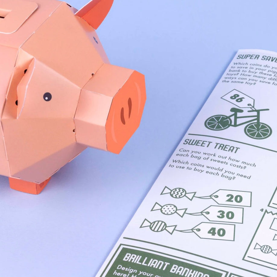 Create Your Own Hungry Little Piggy Bank-Clockwork Soldier-My Beautiful Caravan