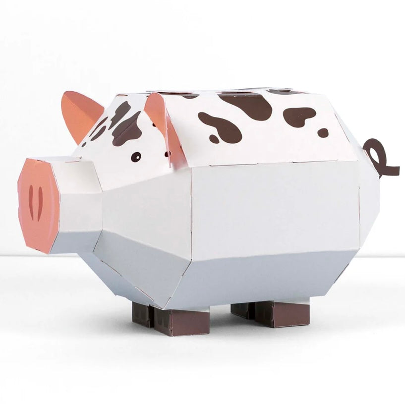 Create Your Own Hungry Little Piggy Bank-Clockwork Soldier-My Beautiful Caravan