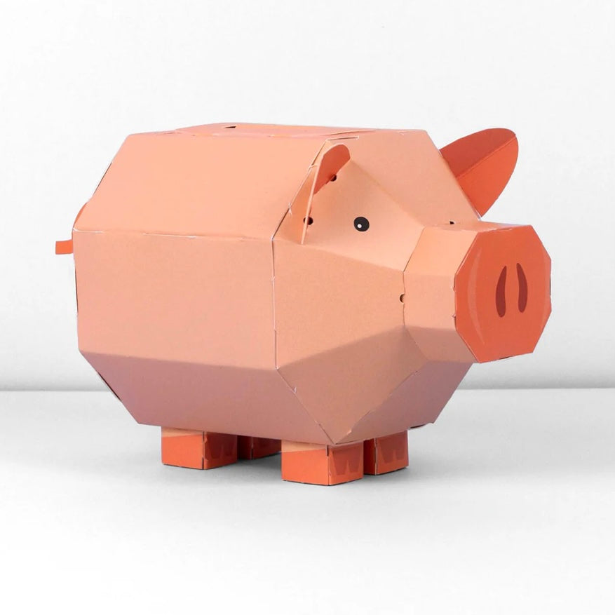 Create Your Own Hungry Little Piggy Bank-Clockwork Soldier-My Beautiful Caravan