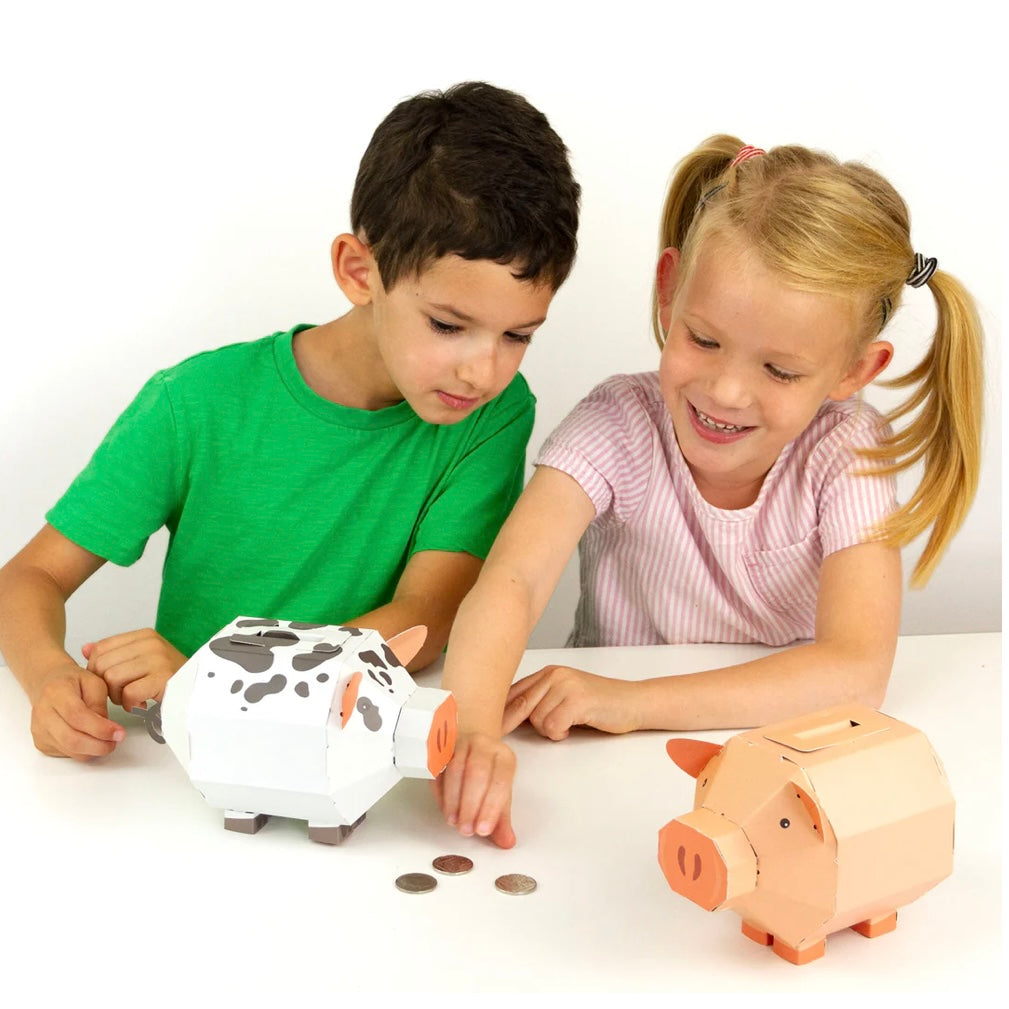 Create Your Own Hungry Little Piggy Bank-Clockwork Soldier-My Beautiful Caravan