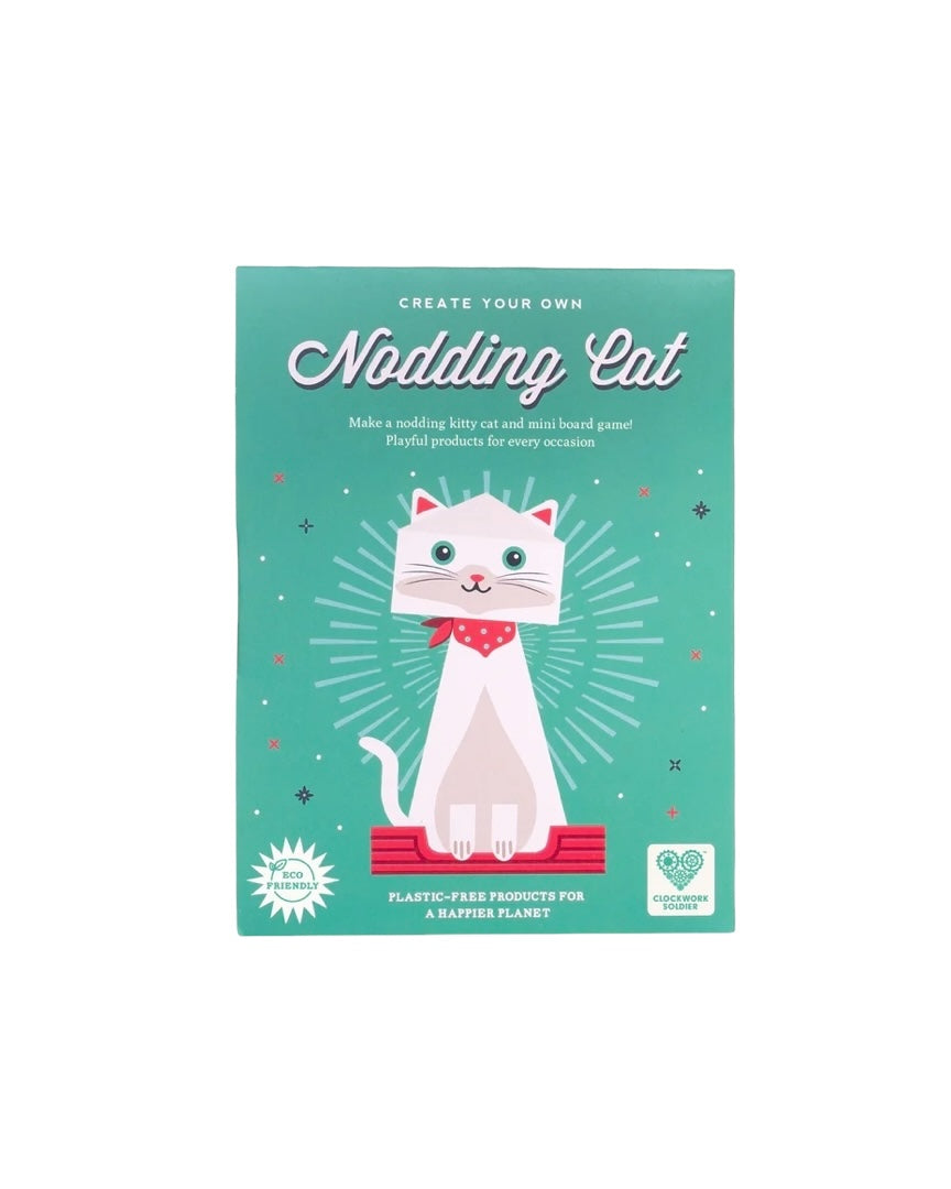 Create Your Own Nodding Cat-Clockwork Soldier-My Beautiful Caravan