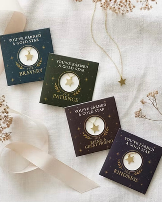 Reward Gold Star Pendant Necklace
