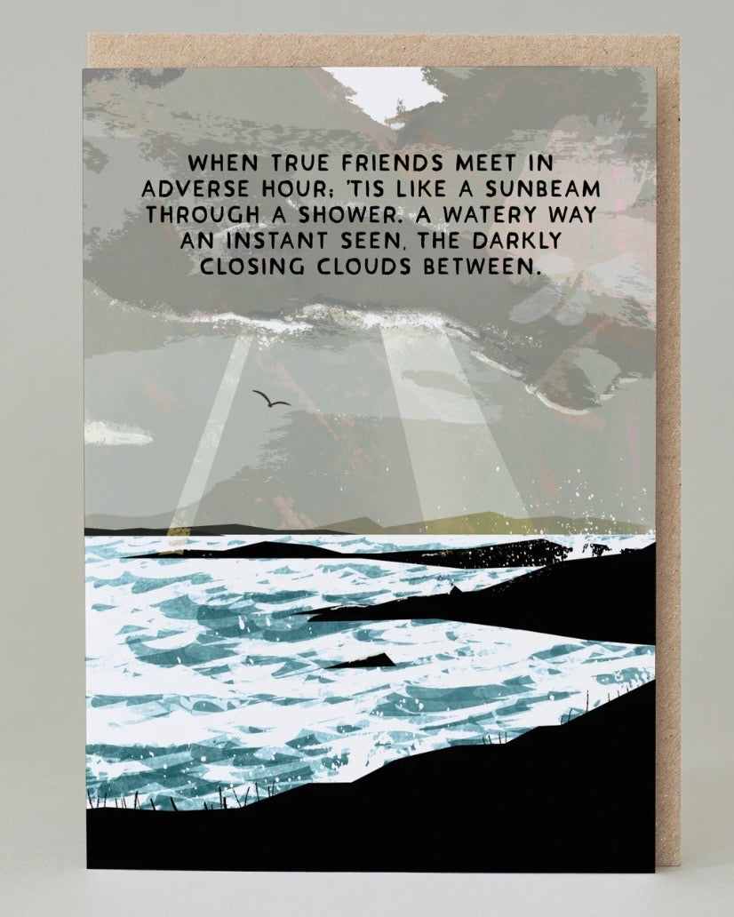 When True Friends Meet Card
