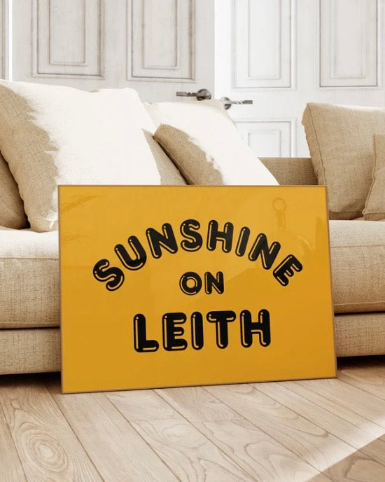 Sunshine On Leith Print