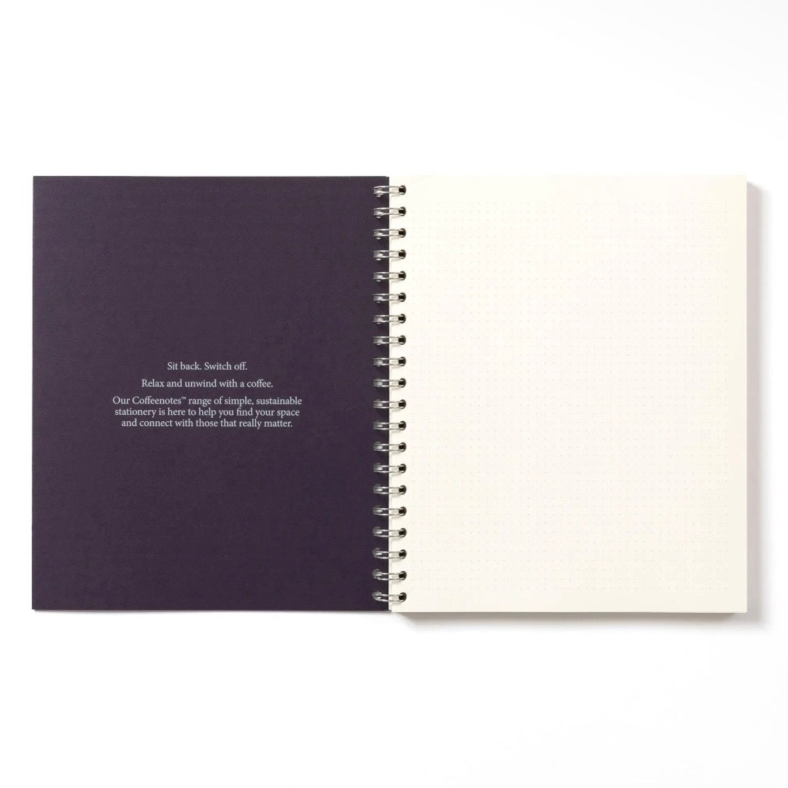 Coffeenotes Wirebound Short A4 Notebook