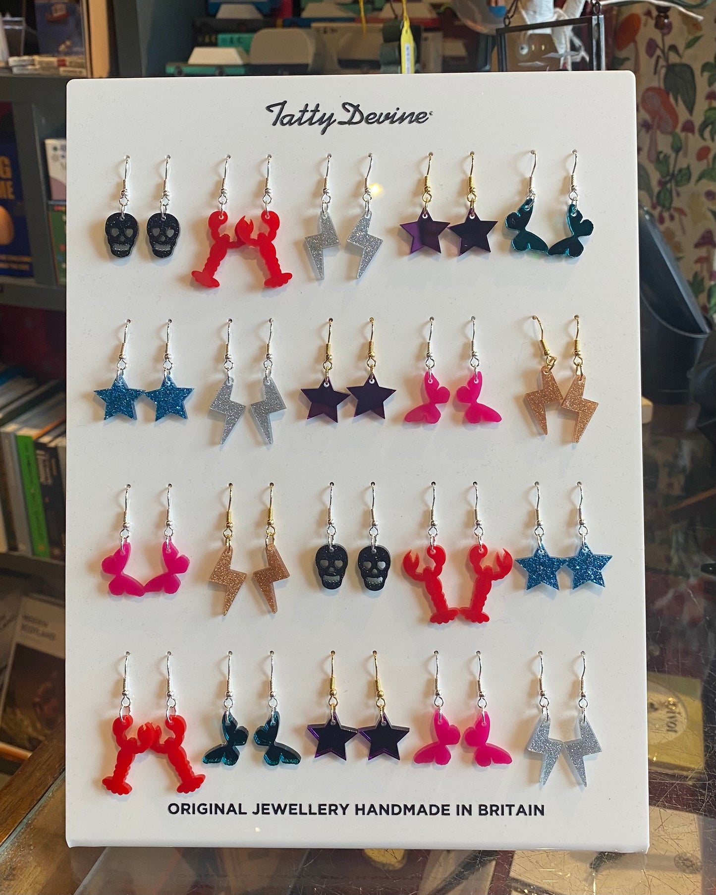 Tatty Devine Charm Earrings