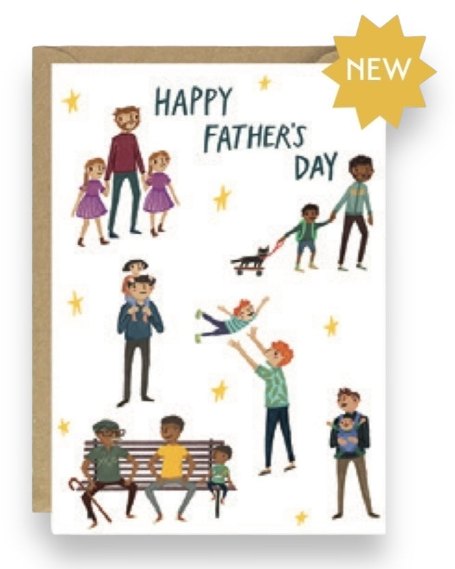 Dads & Kids Fathers Day Card-Joy Nevada-My Beautiful Caravan