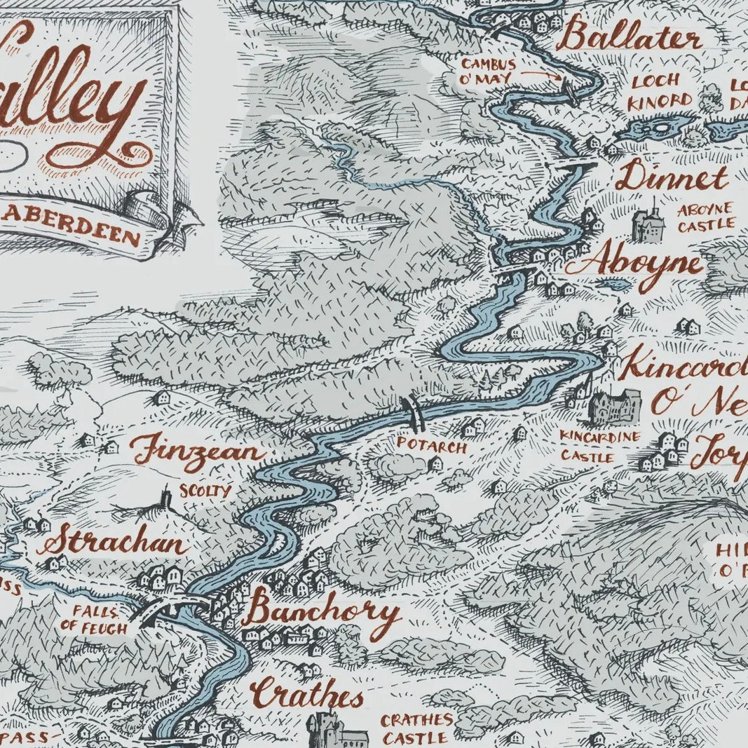 Dee Valley Print-Rho Rho-My Beautiful Caravan