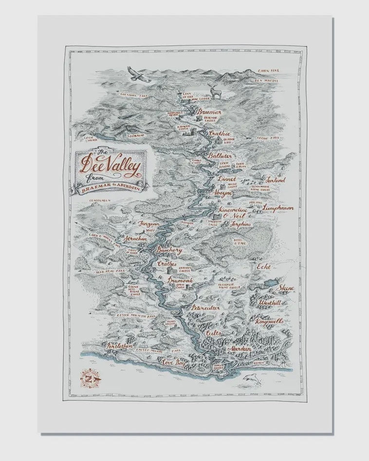 Dee Valley Print-Rho Rho-My Beautiful Caravan