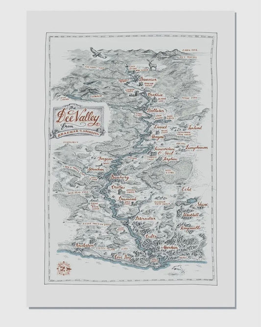 Dee Valley Print-Rho Rho-My Beautiful Caravan