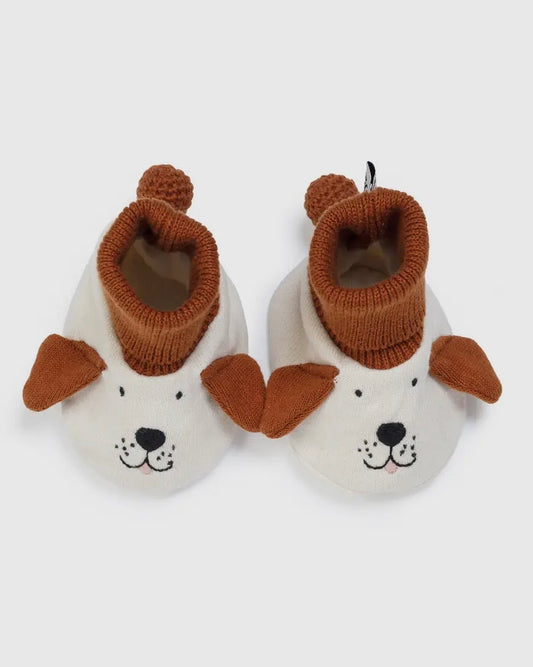 Dog Baby Slippers-Sophie Home-My Beautiful Caravan