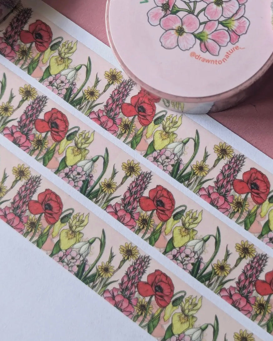Drawn To Nature Washi Tape-Drawn To Nature-My Beautiful Caravan