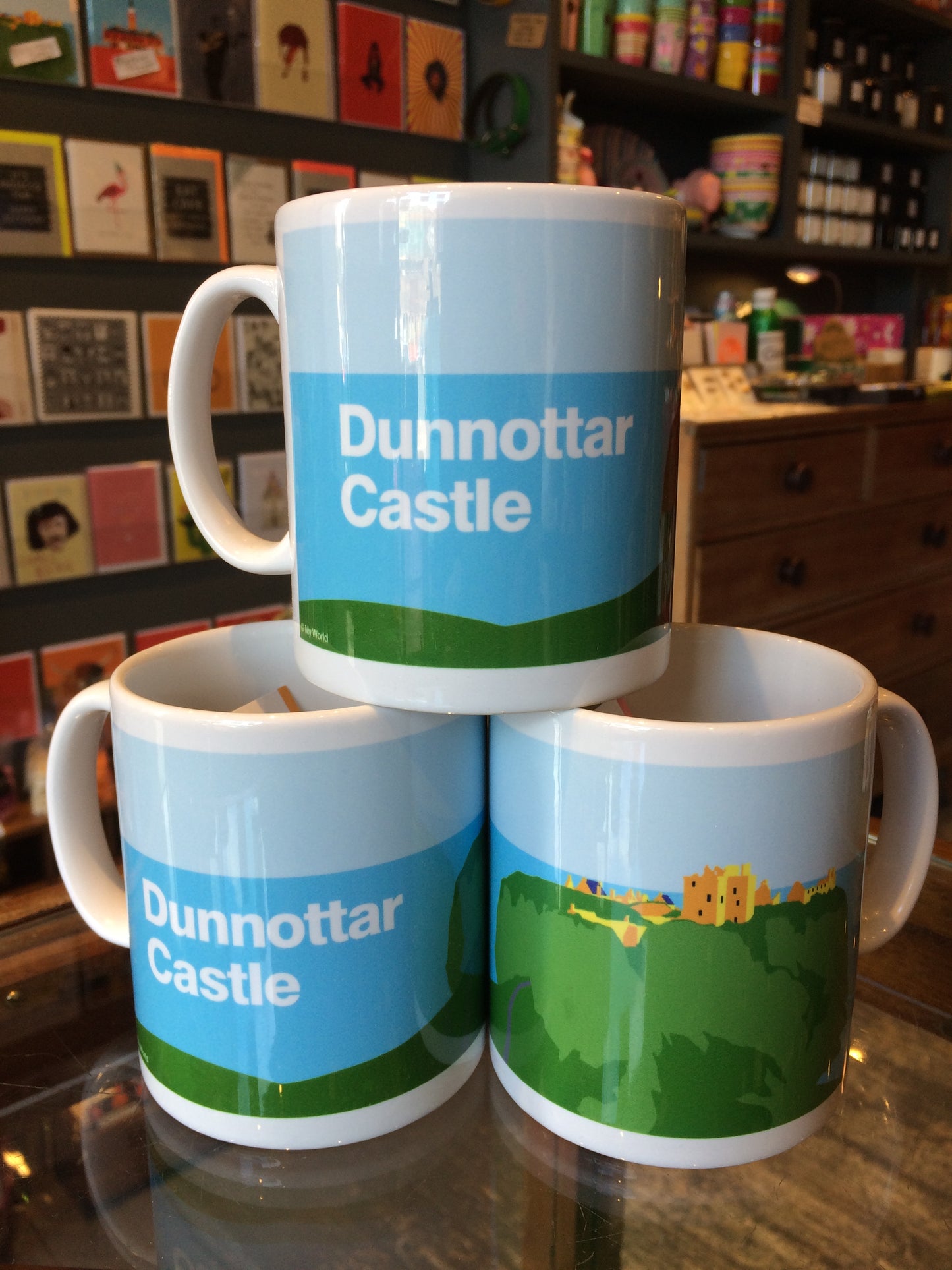 Dunnottar Castle Mug-My World-My Beautiful Caravan
