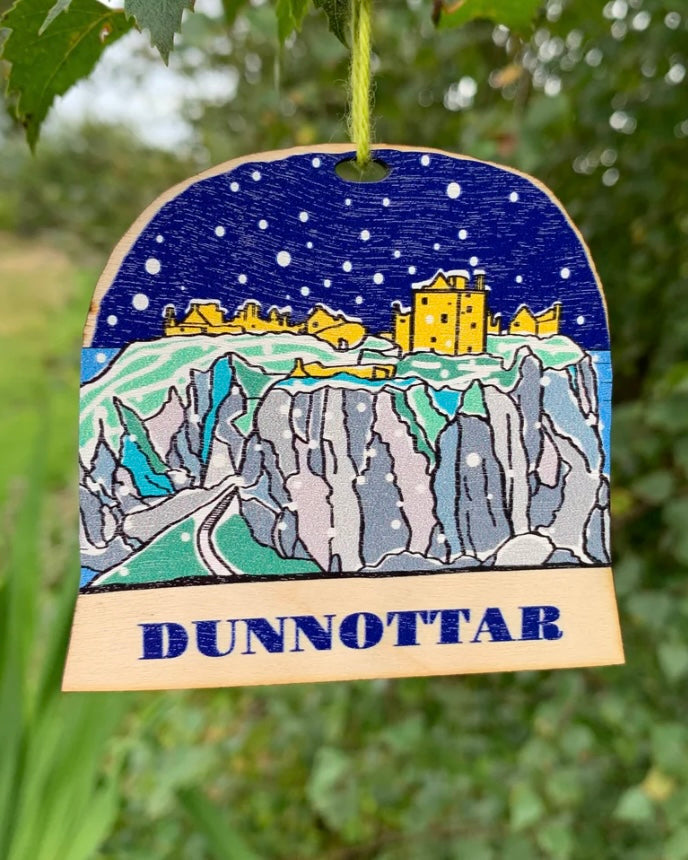 Dunnottar Snowglobe Decoration-Small Stories-My Beautiful Caravan
