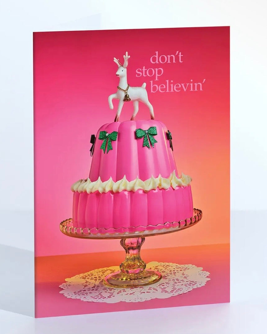 Don’t Stop Believin’ Christmas Card