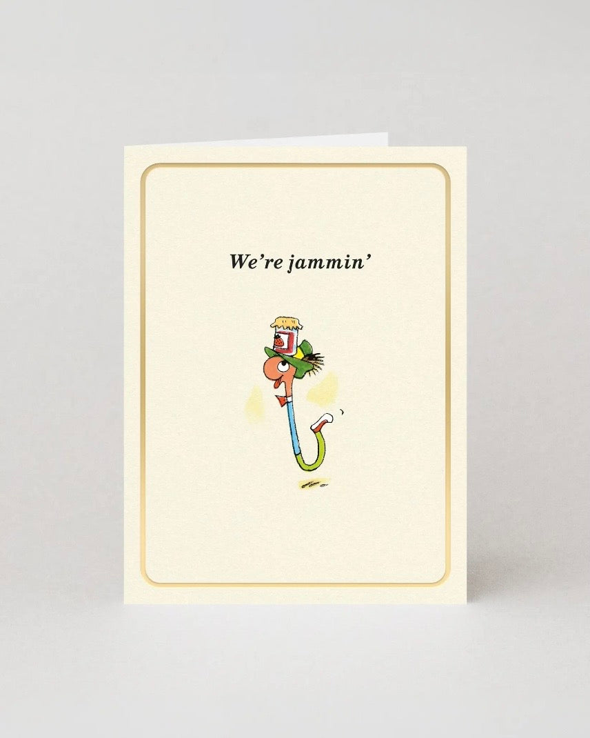 We’re Jammin Mini Card by Richard Scarry