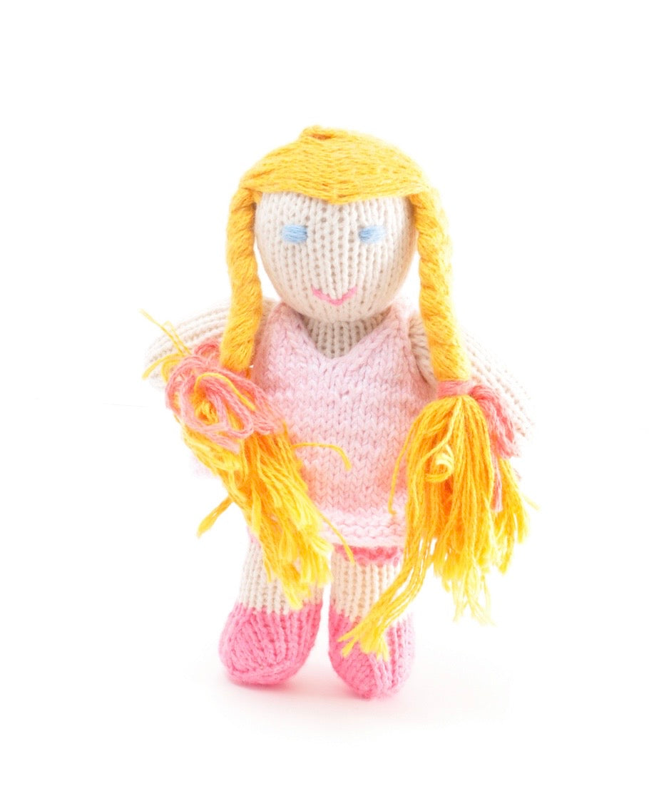 Little Girl - Knitted Soft Toy