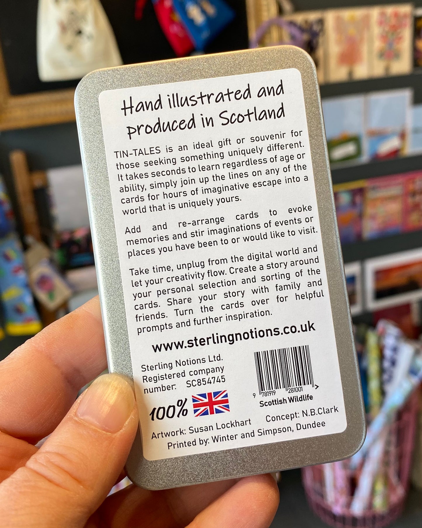 Scottish Wildlife Tin-Tales