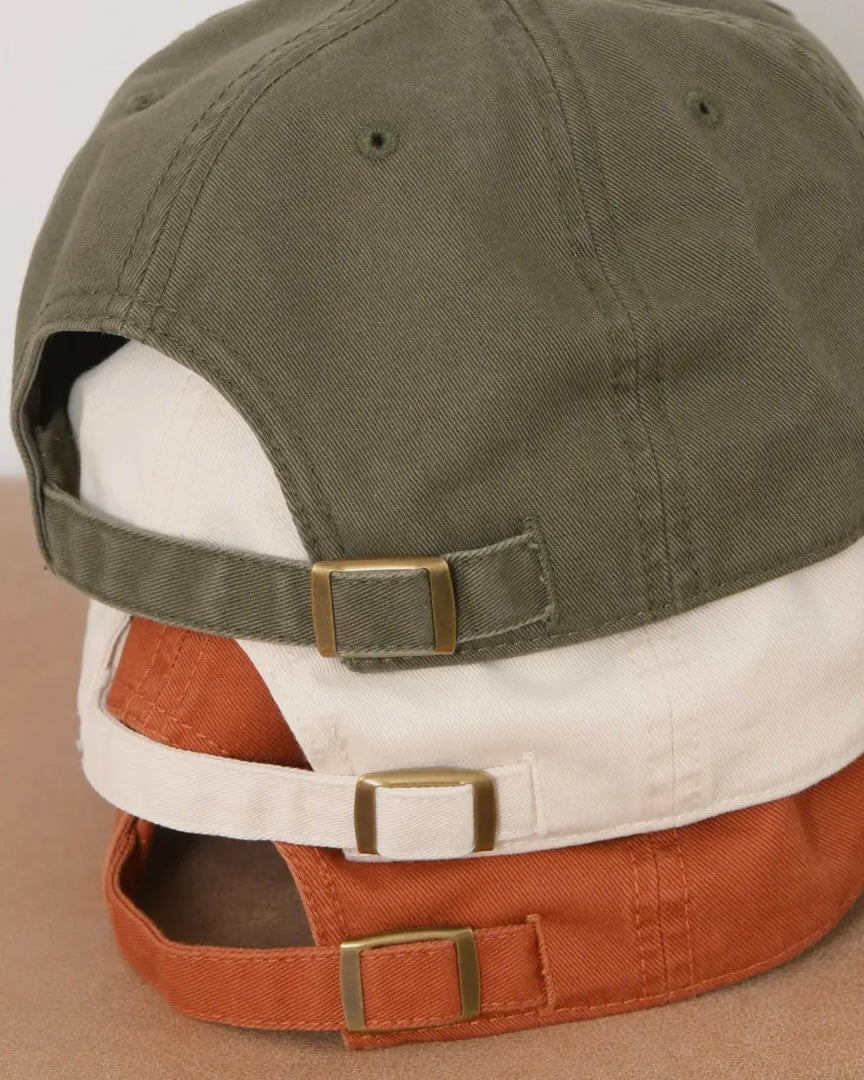 Everything Is Ok Cotton Baseball Cap-Alphabet Bags-My Beautiful Caravan