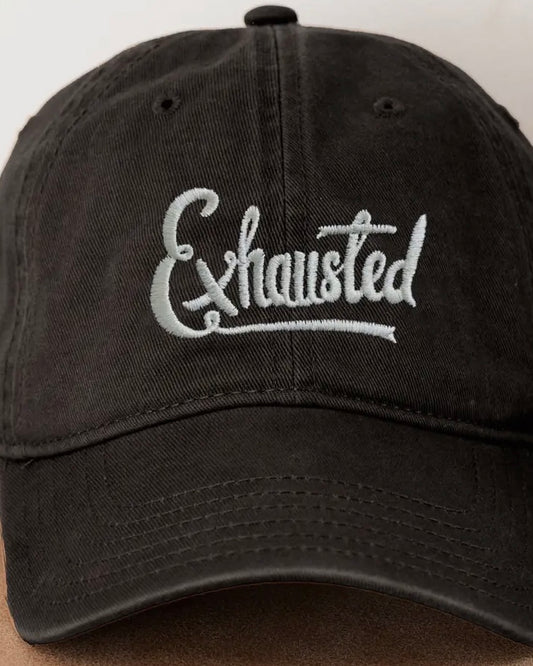 Exhausted Baseball Cap-Alphabet Bags-My Beautiful Caravan