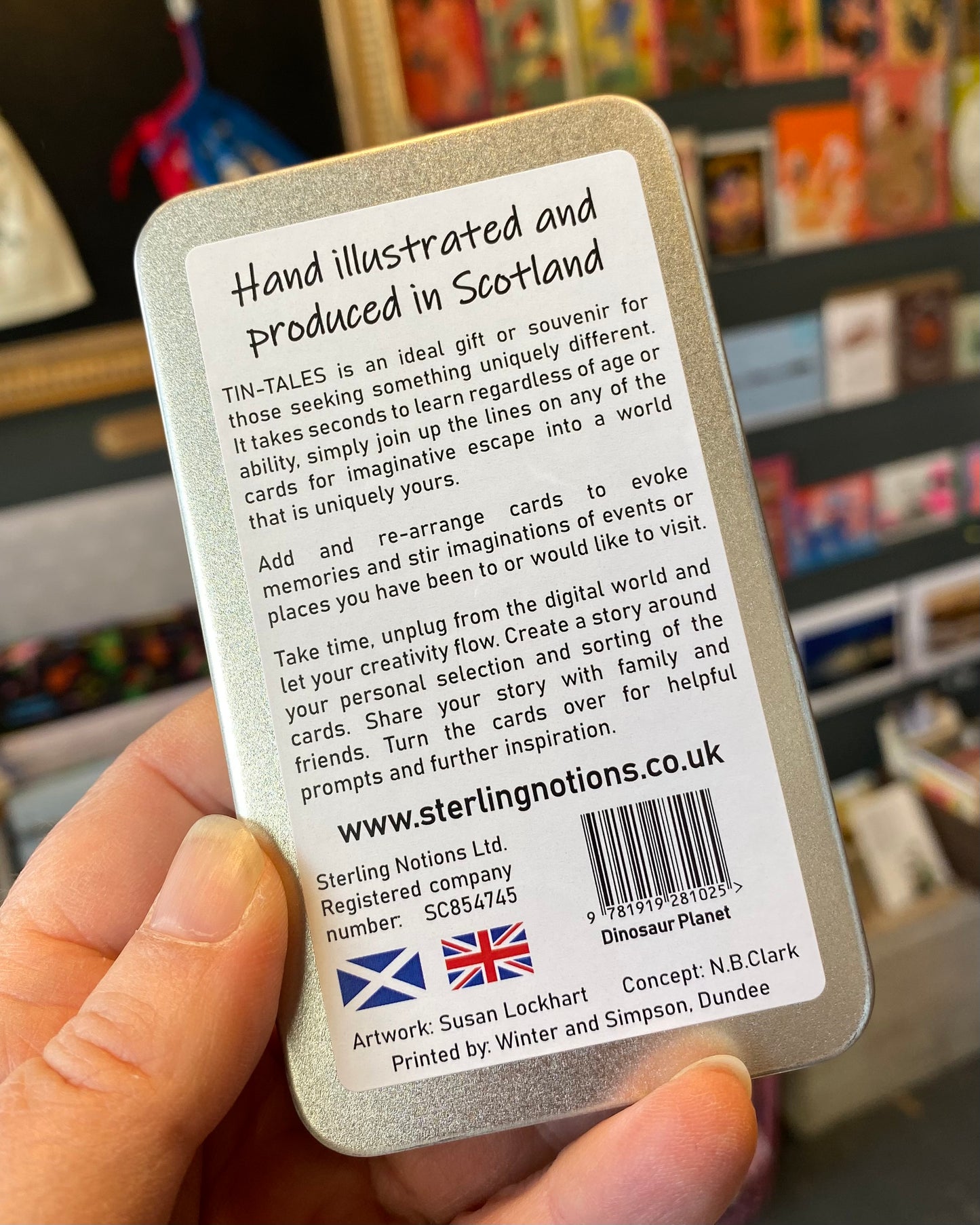 Dinosaur Planet Tin-Tales