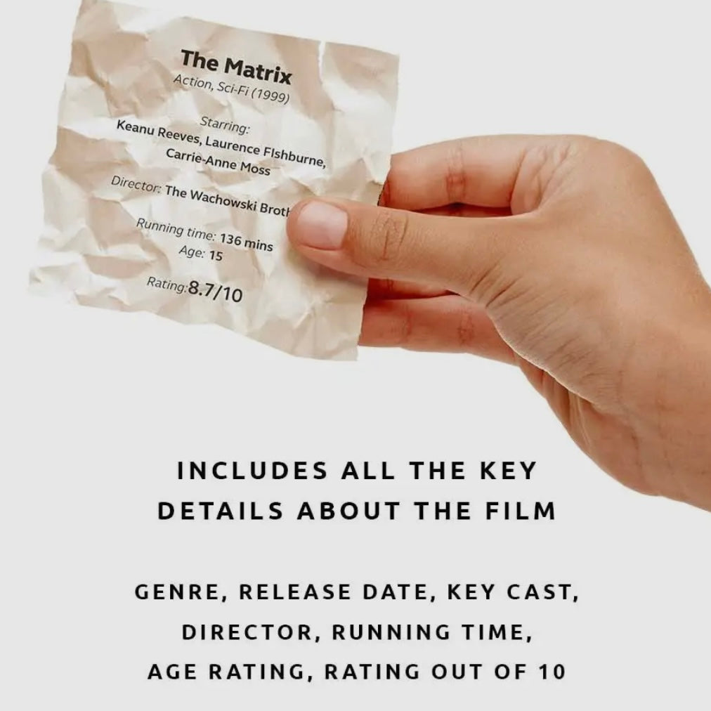 Movie Popcorn Bucket List