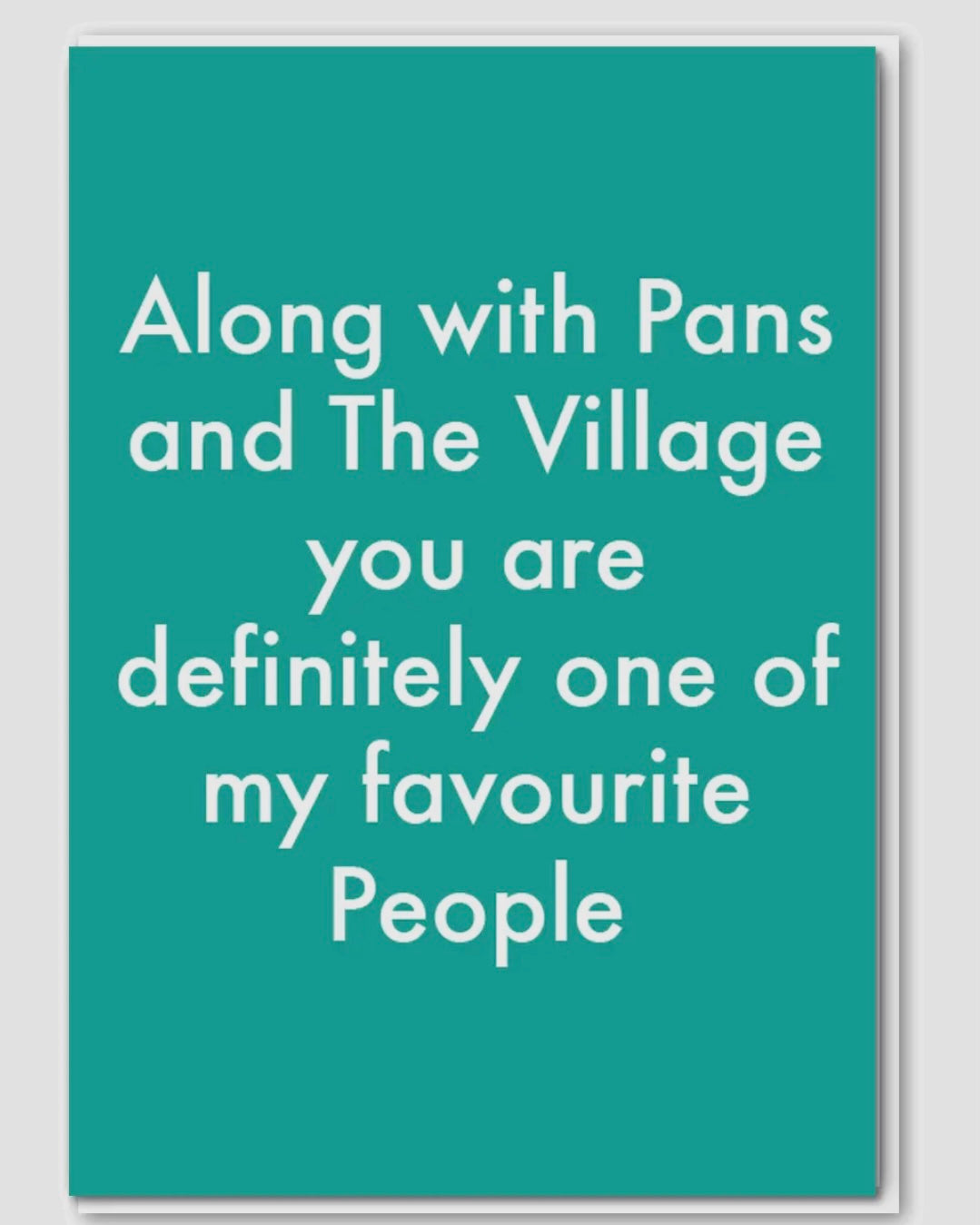 Favourite People Card-Objectables-My Beautiful Caravan