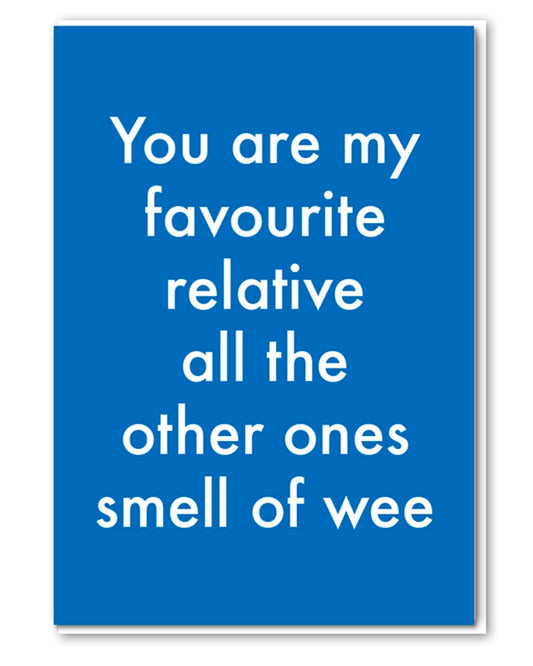 Favourite Relative Card-Objectables-My Beautiful Caravan