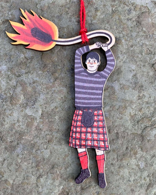 Fireballer / Clavie Mannie Decoration-Small Stories-My Beautiful Caravan