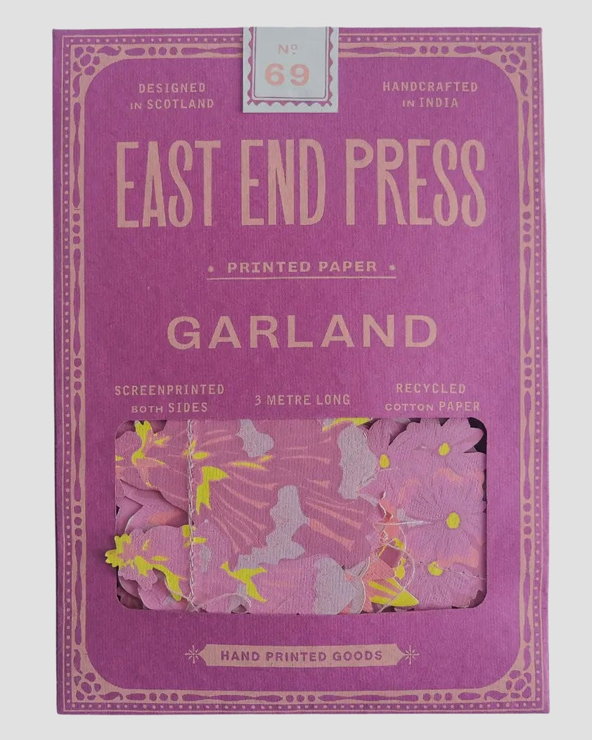 Spring Garden Sewn Garland
