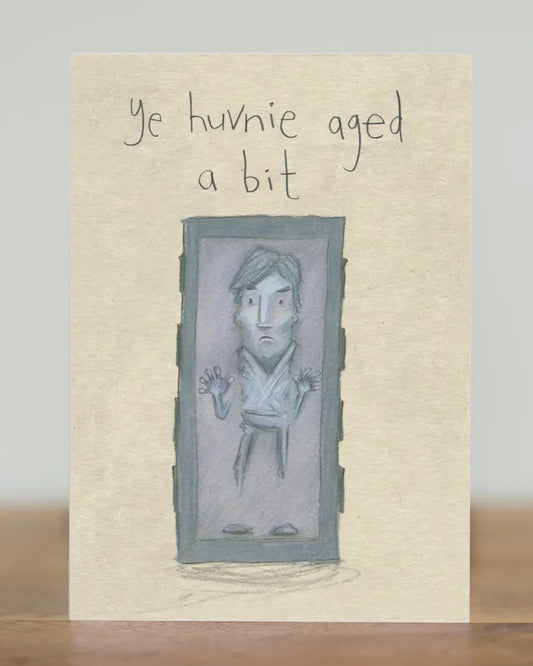 Huvnie Aged A Bit Card