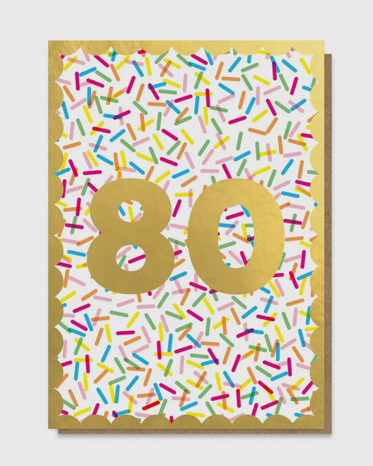 80 Sprinkles Card