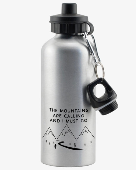 Mountains Are Calling Water Bottle