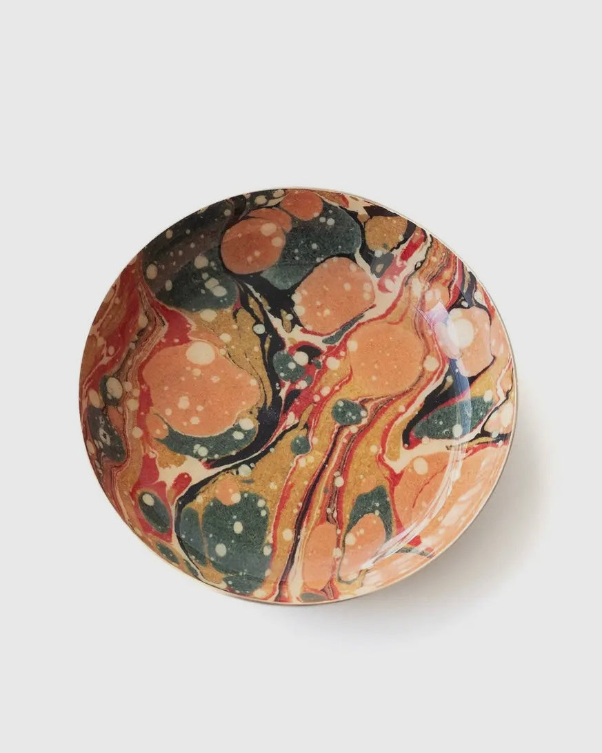Marble Design Enamel Tray