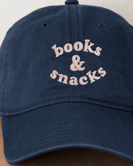 Books & Snacks Baseball Cap