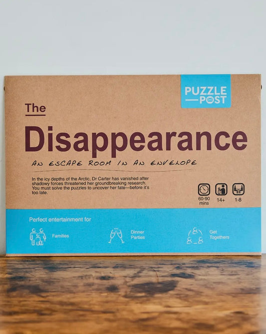 ‘The Disappearance’ Escape Room In An Envelope