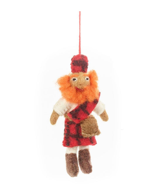 Lachlan The Scotsman Felt Decoration