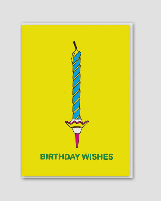 Birthday Wishes Candle Card