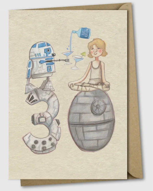 Star Wars Age 30 Card