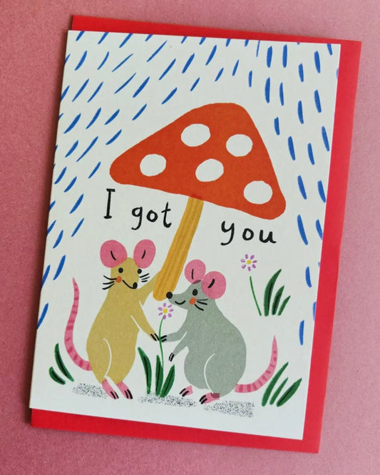 Got You Mice Card