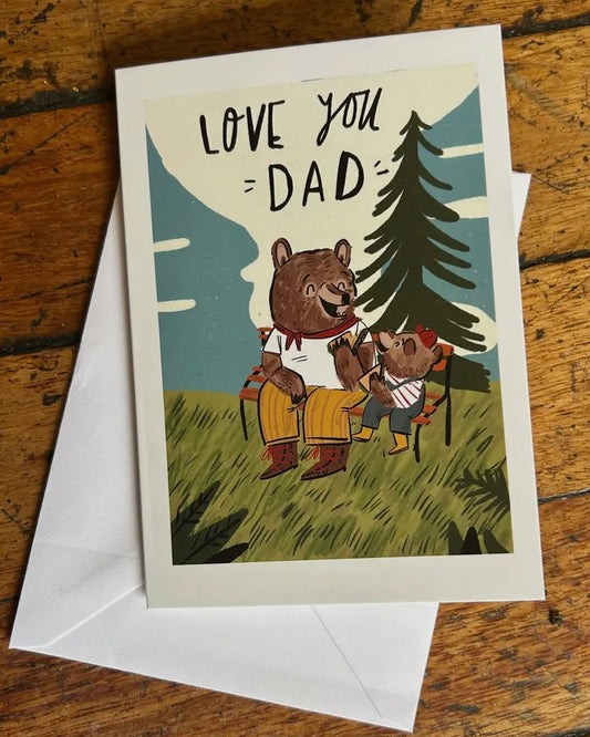 Love You Dad Card