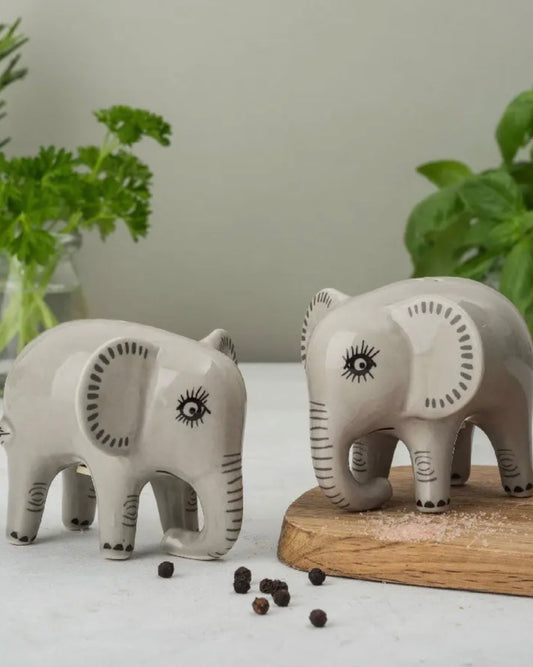 Elephant Salt and Pepper Shakers