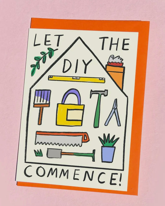 Let The DIY Commence Card