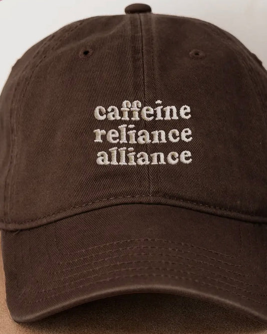 Caffeine Reliance Alliance Baseball Cap