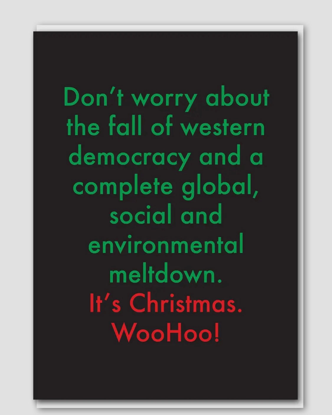 It’s Christmas WooHoo Card