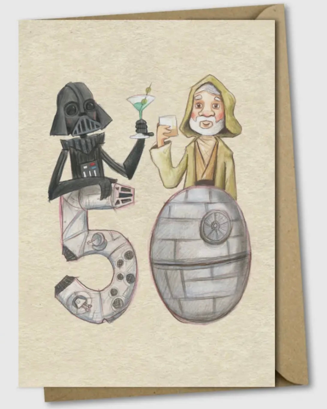 Star Wars Age 50 Card